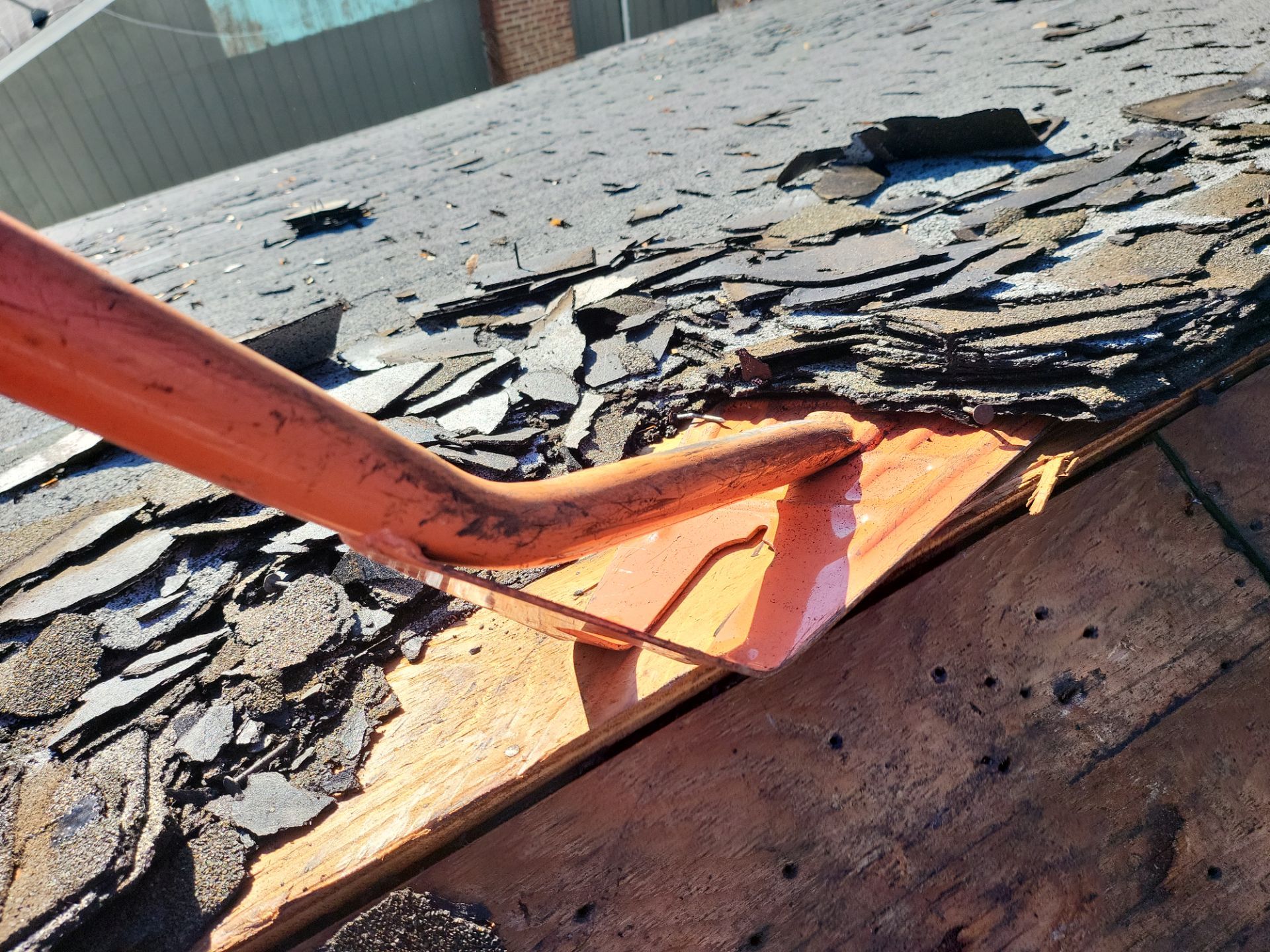 Residential Roofing Installation using Owens Corning TruDefinition Slatestone Gray by A Plus Exterior