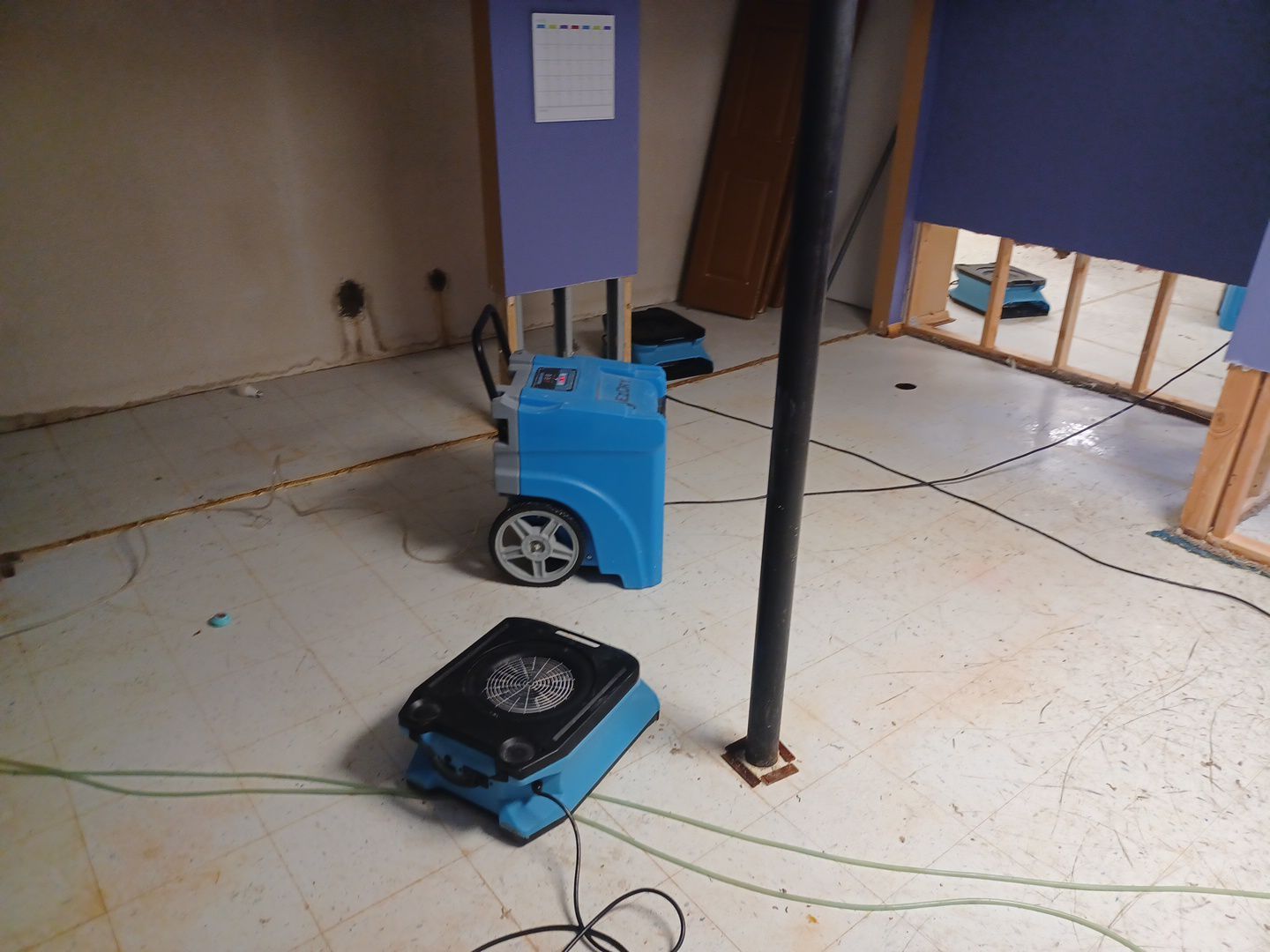 Project in Macomb by EzDry Water Mitigation & Property Restoration