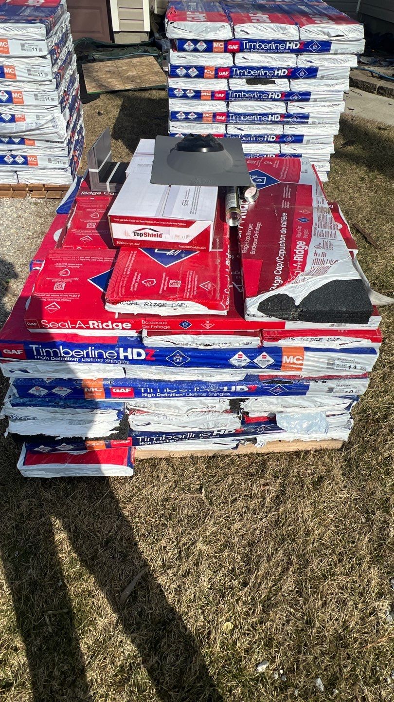 Residential Roofing Installation using GAF Timberline HDZ Charcoal by Nitro Roofing and Construction