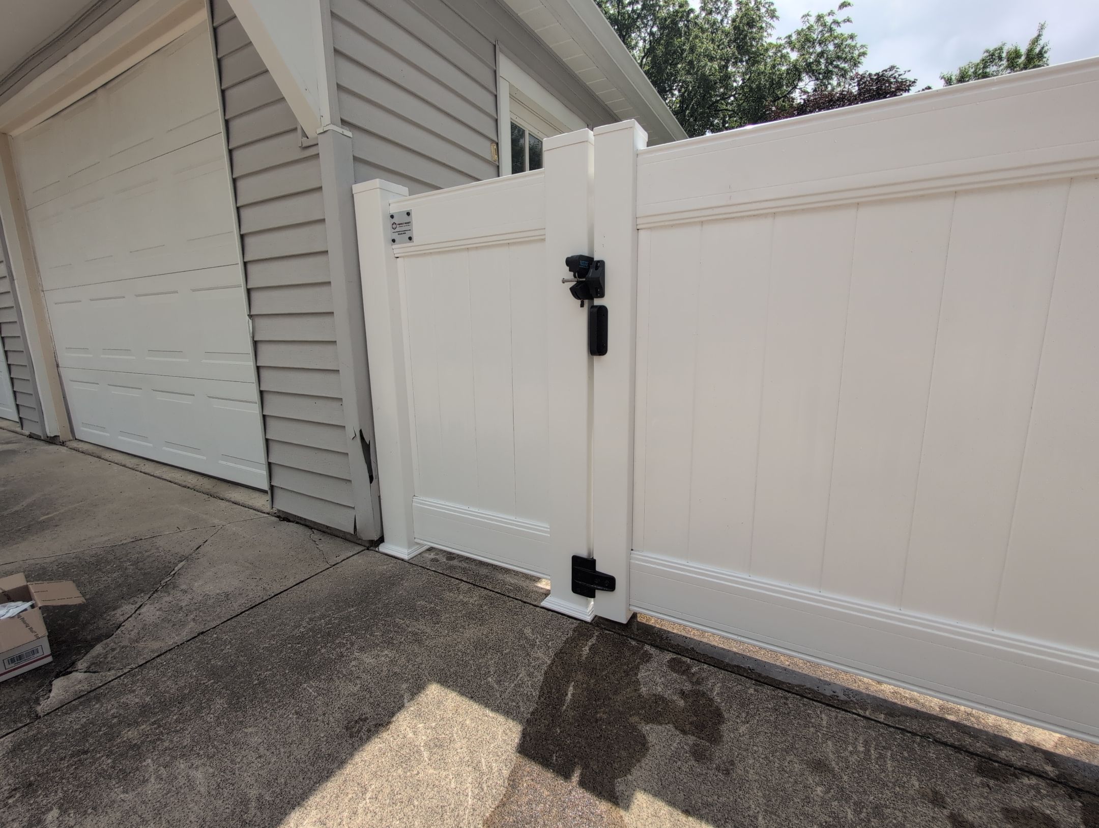 Project in Cedar Falls by Perfect Picket Fence and Stain