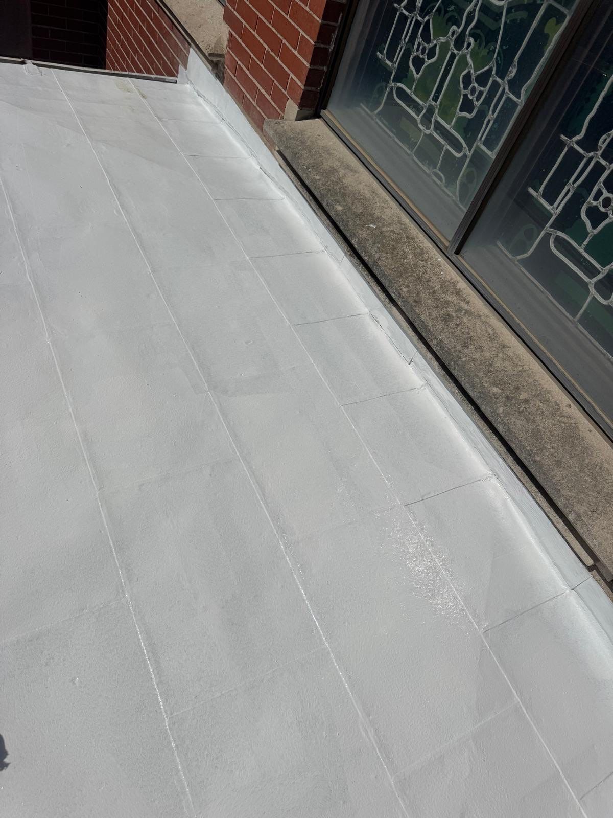 Commercial Flat Roof Elastomeric Coating in West Point, NE by Crows Roofing LLC