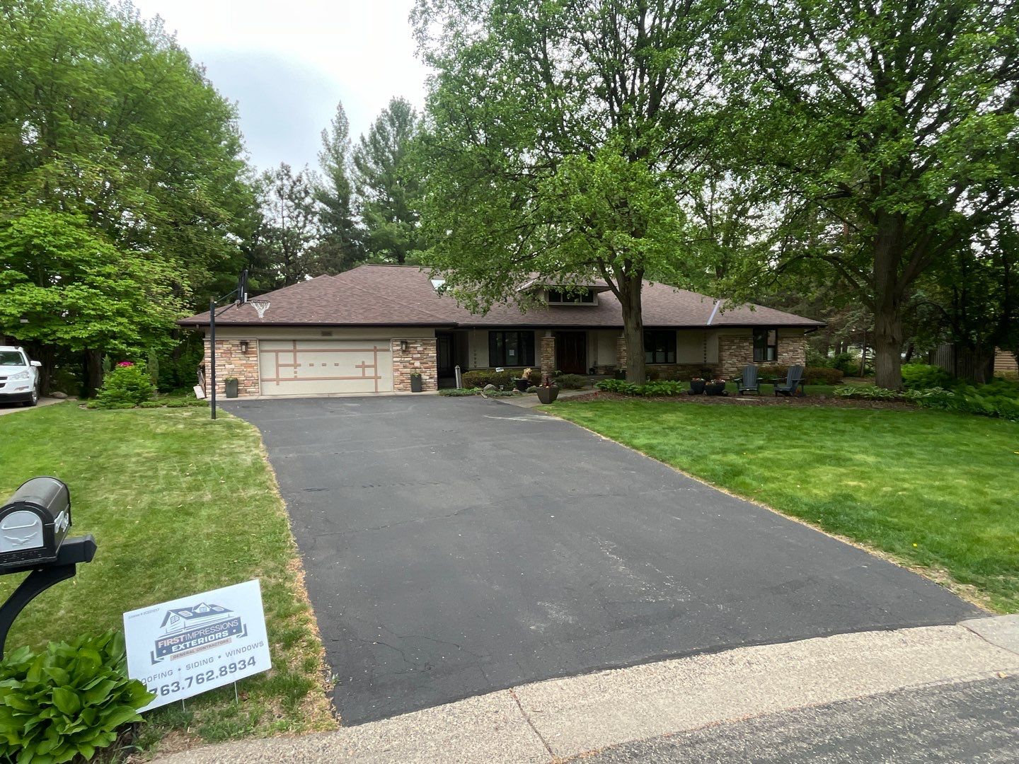 Roof Replacement with Malarkey Vista & Skylight Upgrades | Bloomington, MN by First Impressions Exteriors