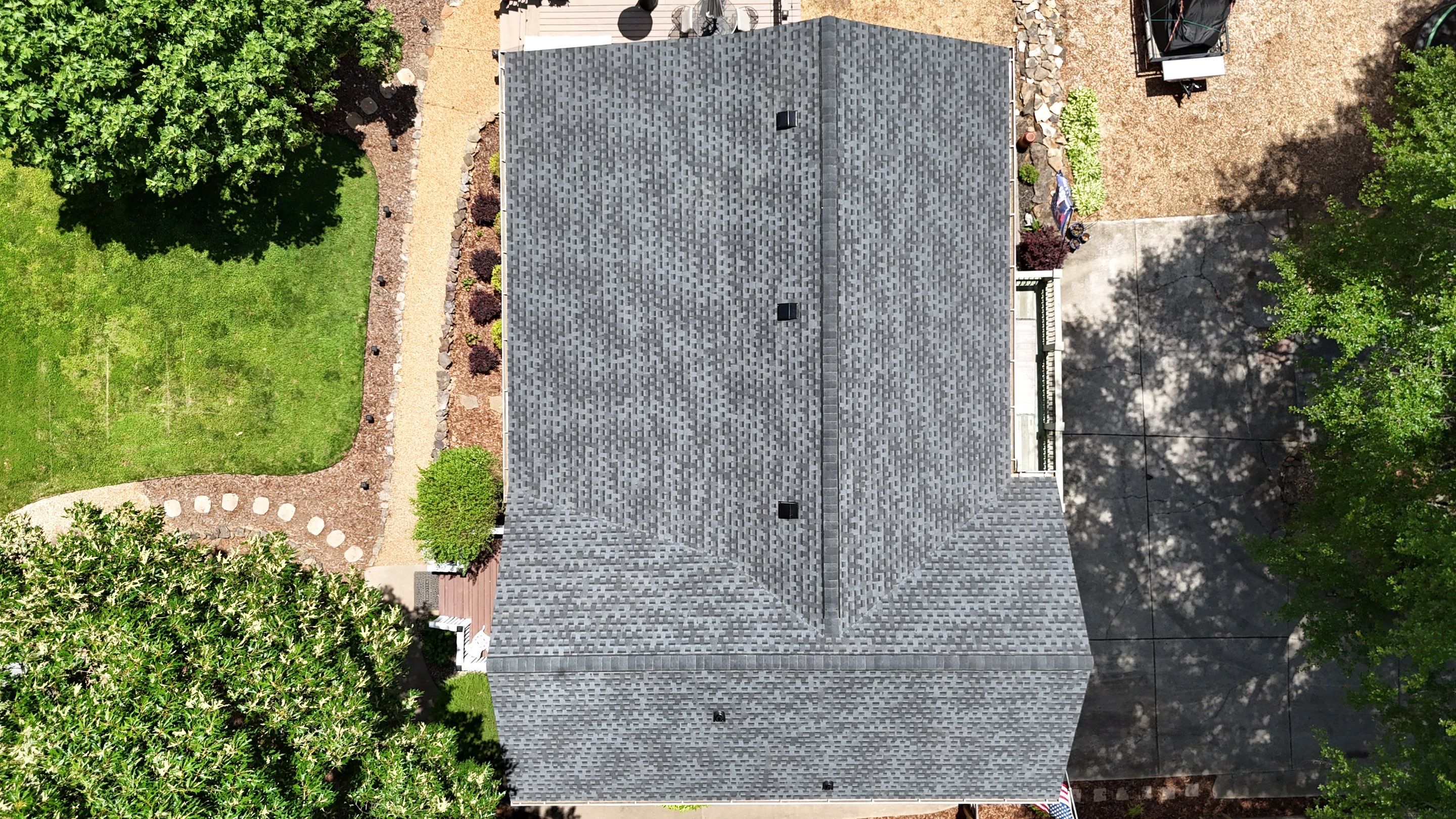 Cumming, GA Roof Replacement GAF Timberline HDZ Charcoal by Reset Roofing