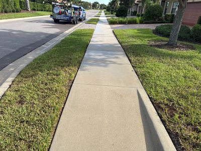 Paver Driveway & Sidewalk Cleaning – Del Webb Community, Lakewood Ranch, FL
