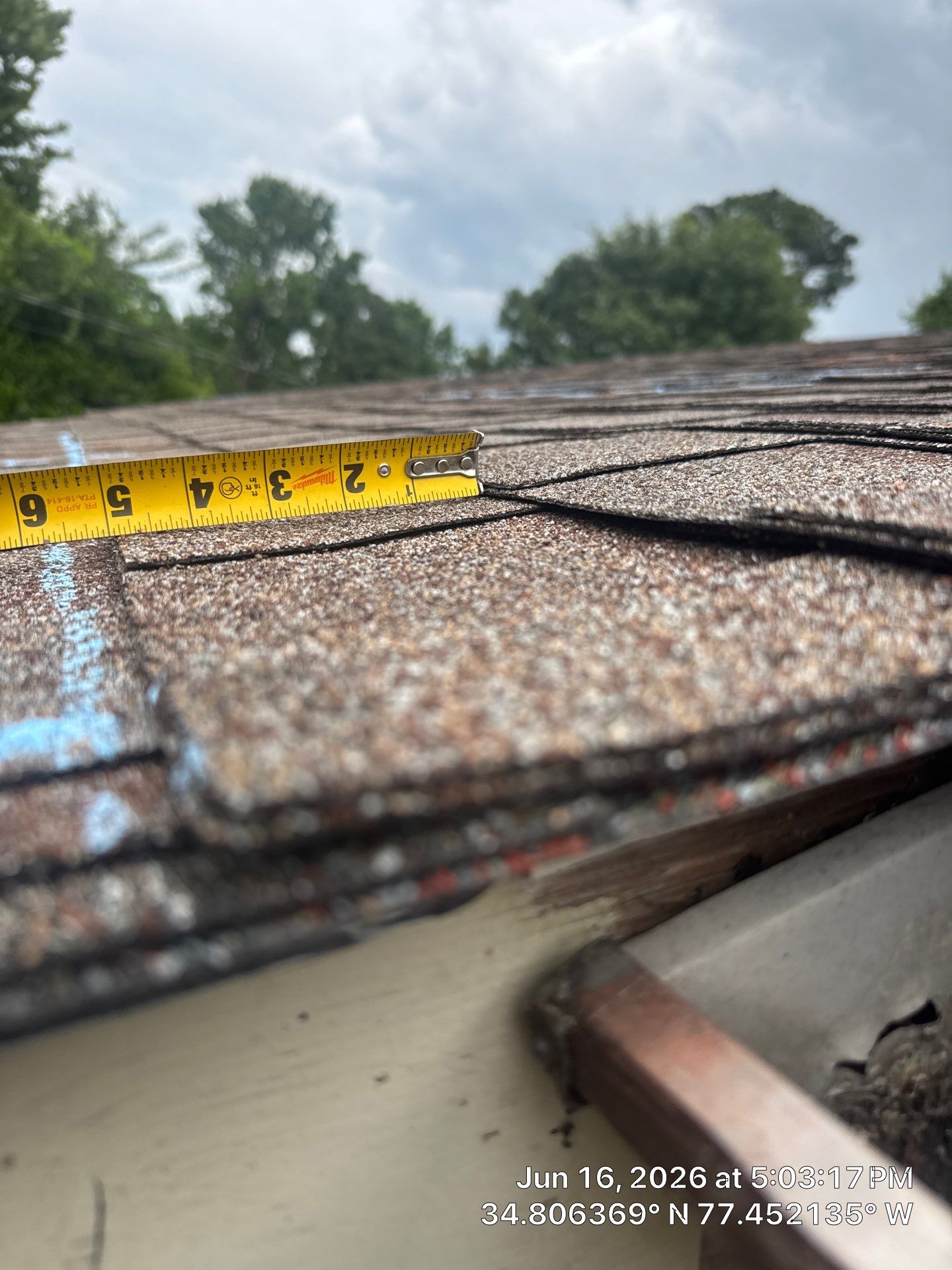 Comprehensive Asphalt Shingle Roof Inspection and Damage Assessment in Jacksonville by North Carolina Roofs