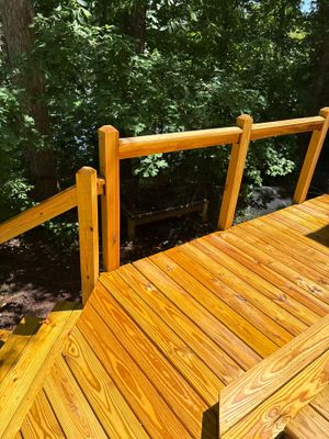 Deck using Wood Sealant