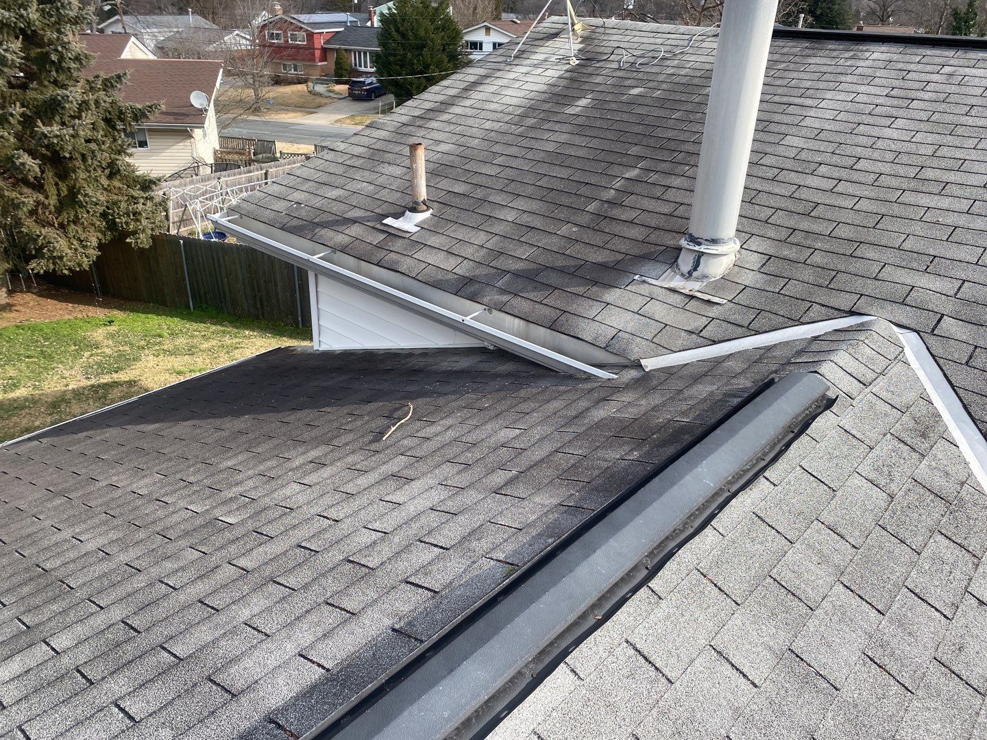 Roof Replacement using GAF Timberline HDZ by American Home Contractors