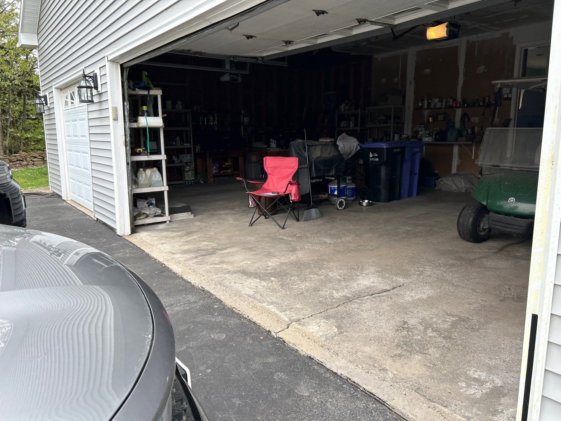 Vintage Silverado Garage Coating by NG Masonry & Construction LLC