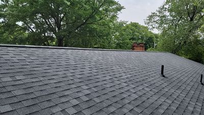 Roof Installation using IKO Cambridge