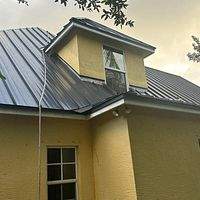 24ga 1.5" Mechanical Seam Matte Black  by Total Roofing System The Metal Roof Experts
