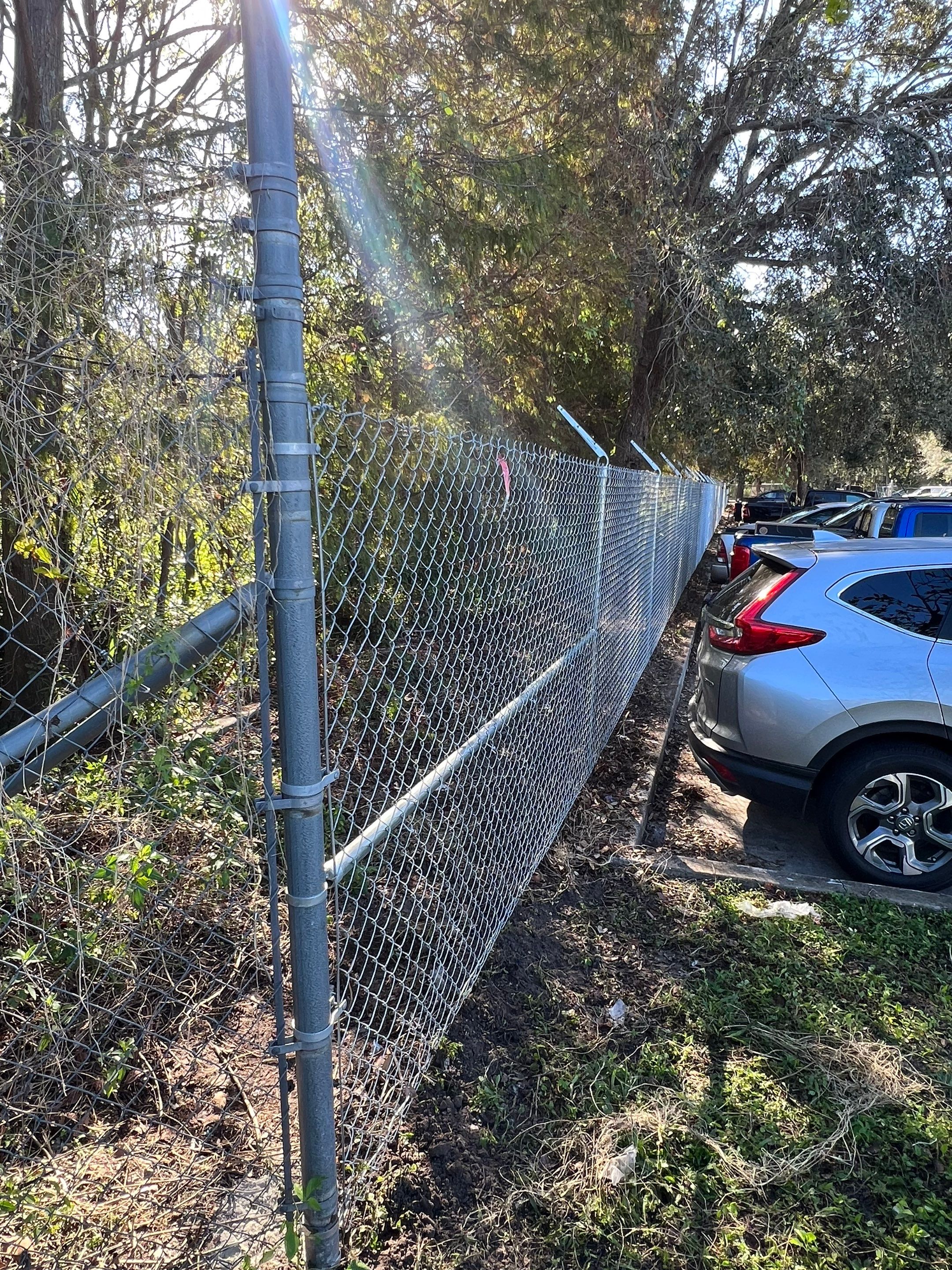 Chain-link Fence Installation using Commercial Chain-link Fence by Asap fence and gates, LLC