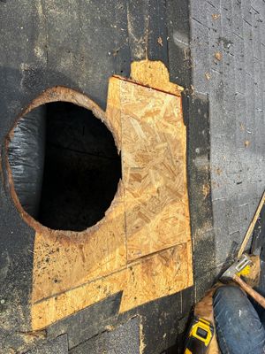 Residential Roofing Repair using Owen's Corning Duration (Lifetime) Shingles