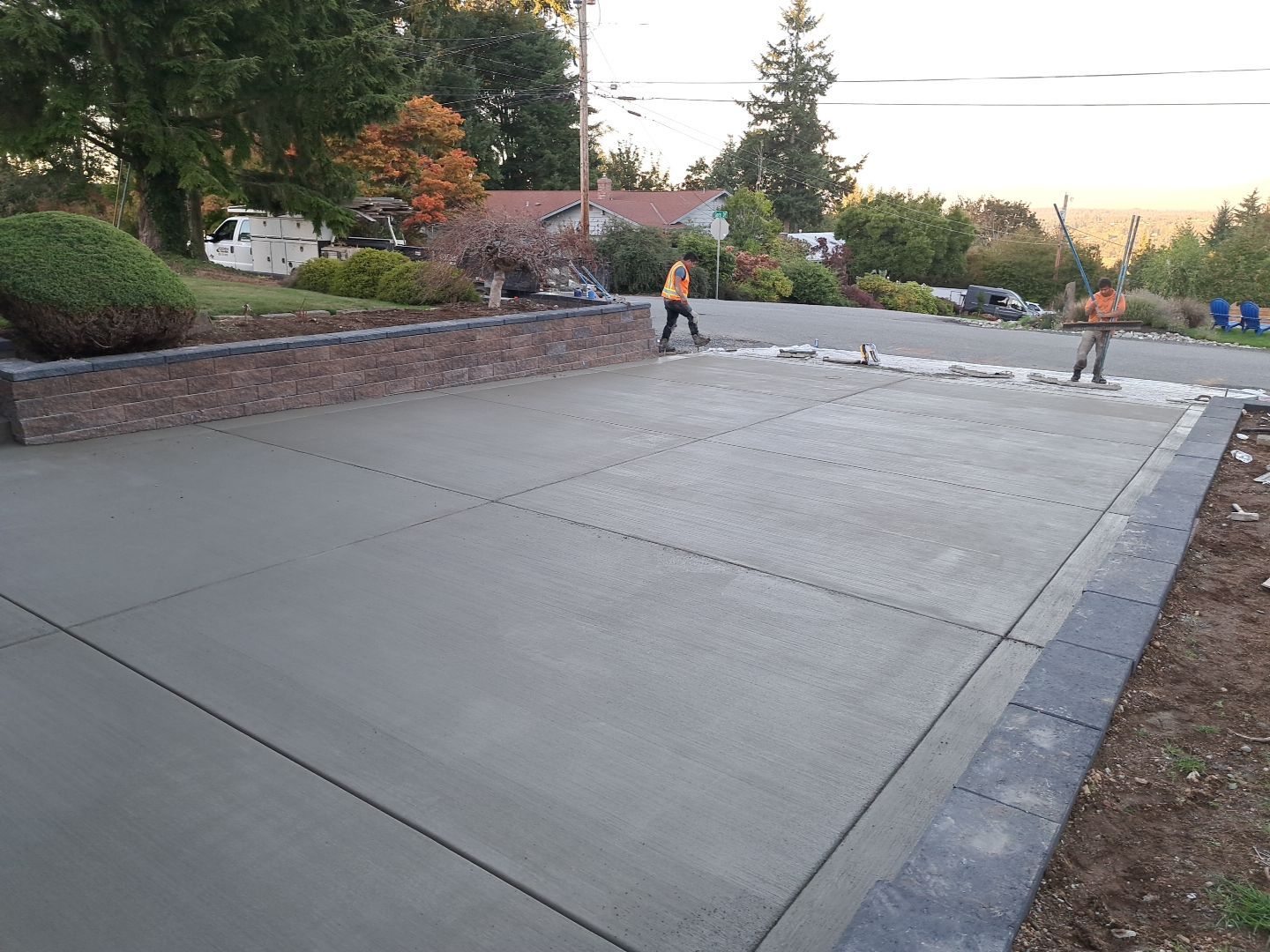 Justin | Retaining Wall, Landscape Project  by Jireh Asphalt & Concrete Inc 