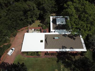 Residential Roofing Installation using Owens Corning TruDefinition Duration Shingles