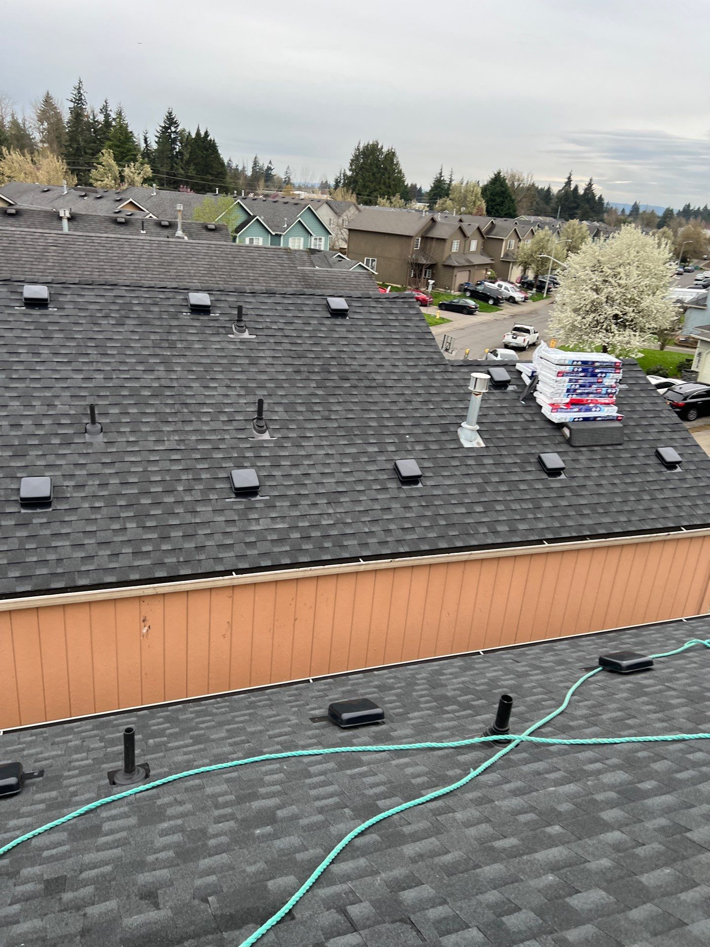 Project in Vancouver by Trenick Roofing 
