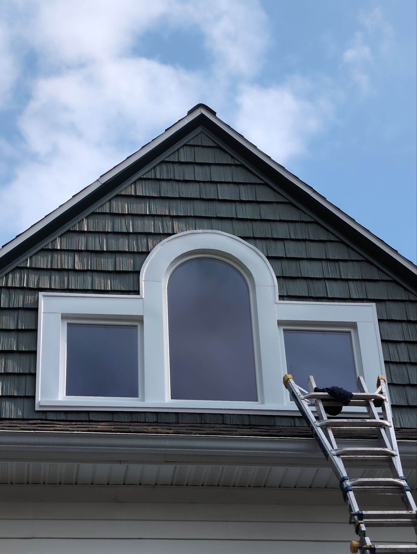 Gable siding and windows! by Gellings Roofing and Siding LLC