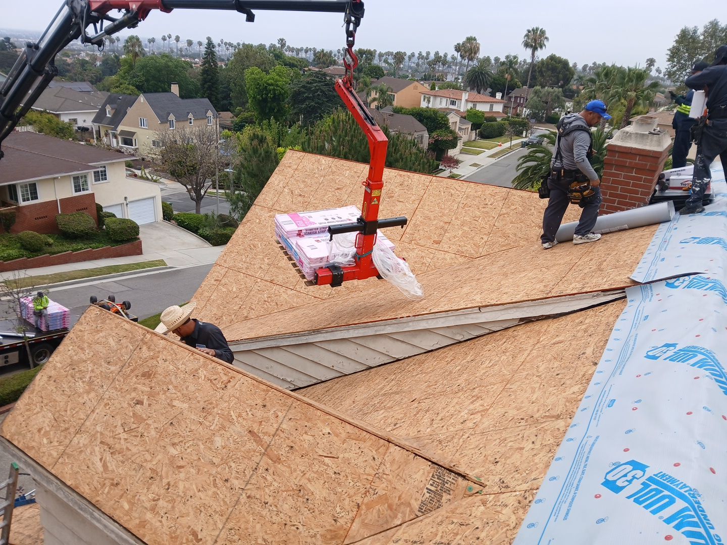 Residential Project in View Park, CA by Hull Brothers Roofing