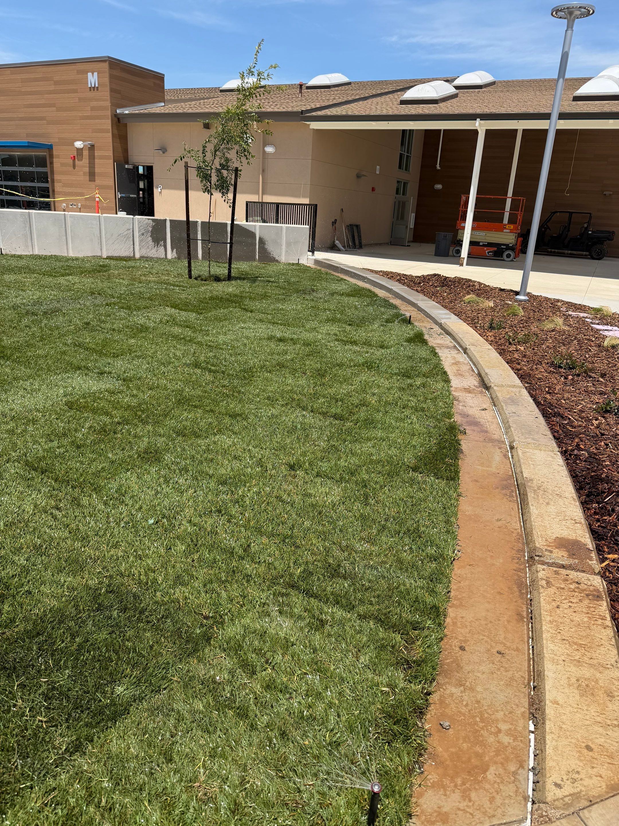 Project in Rancho Cordova by A - G Sod Farms