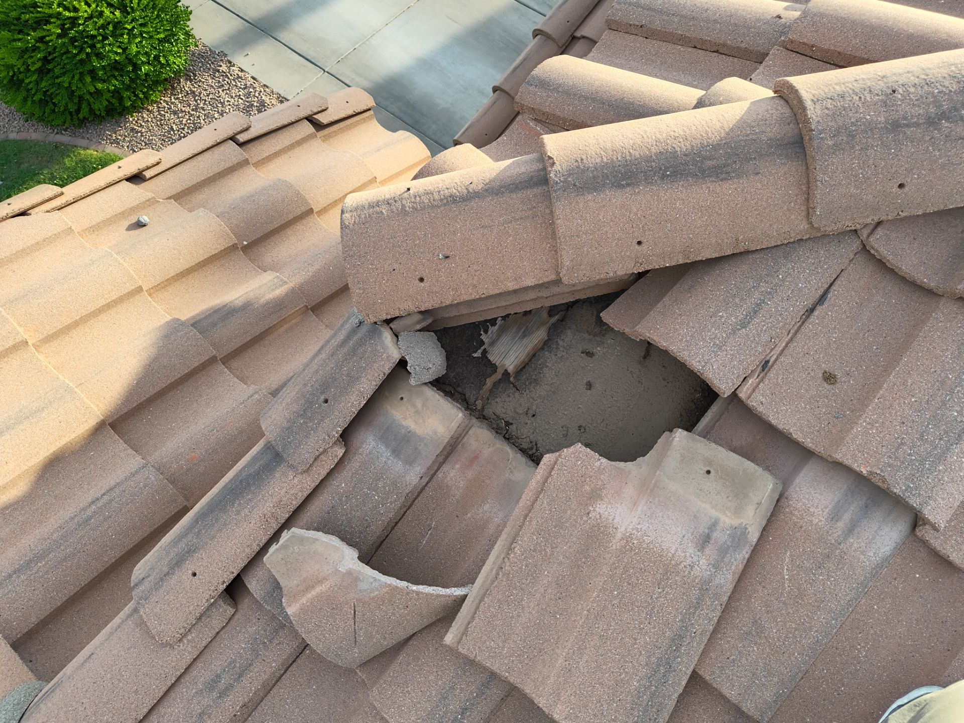 Tile Roof Underlayment Replacement and Structural Repair in Gilbert by APM Builders LLC