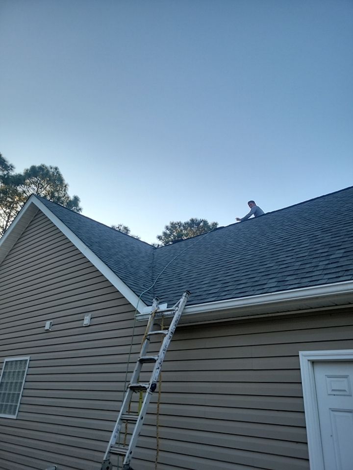 Roof Repair Project in Southport, NC