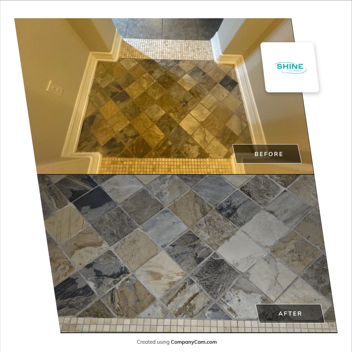 Project in San Antonio by SHINE Tile and Grout Cleaning