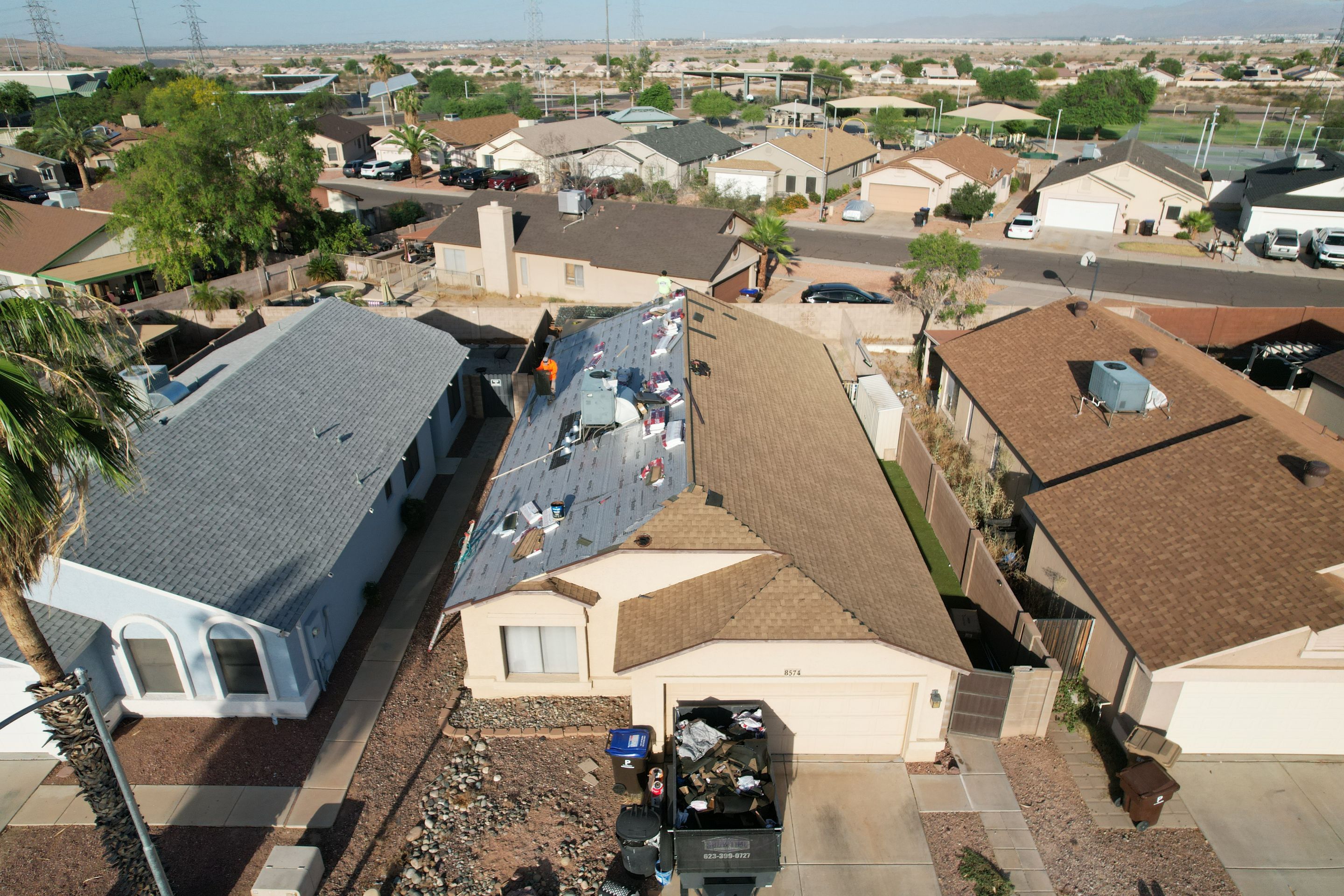 Project in Peoria, AZ by Showtime Roofing & Coatings LLC