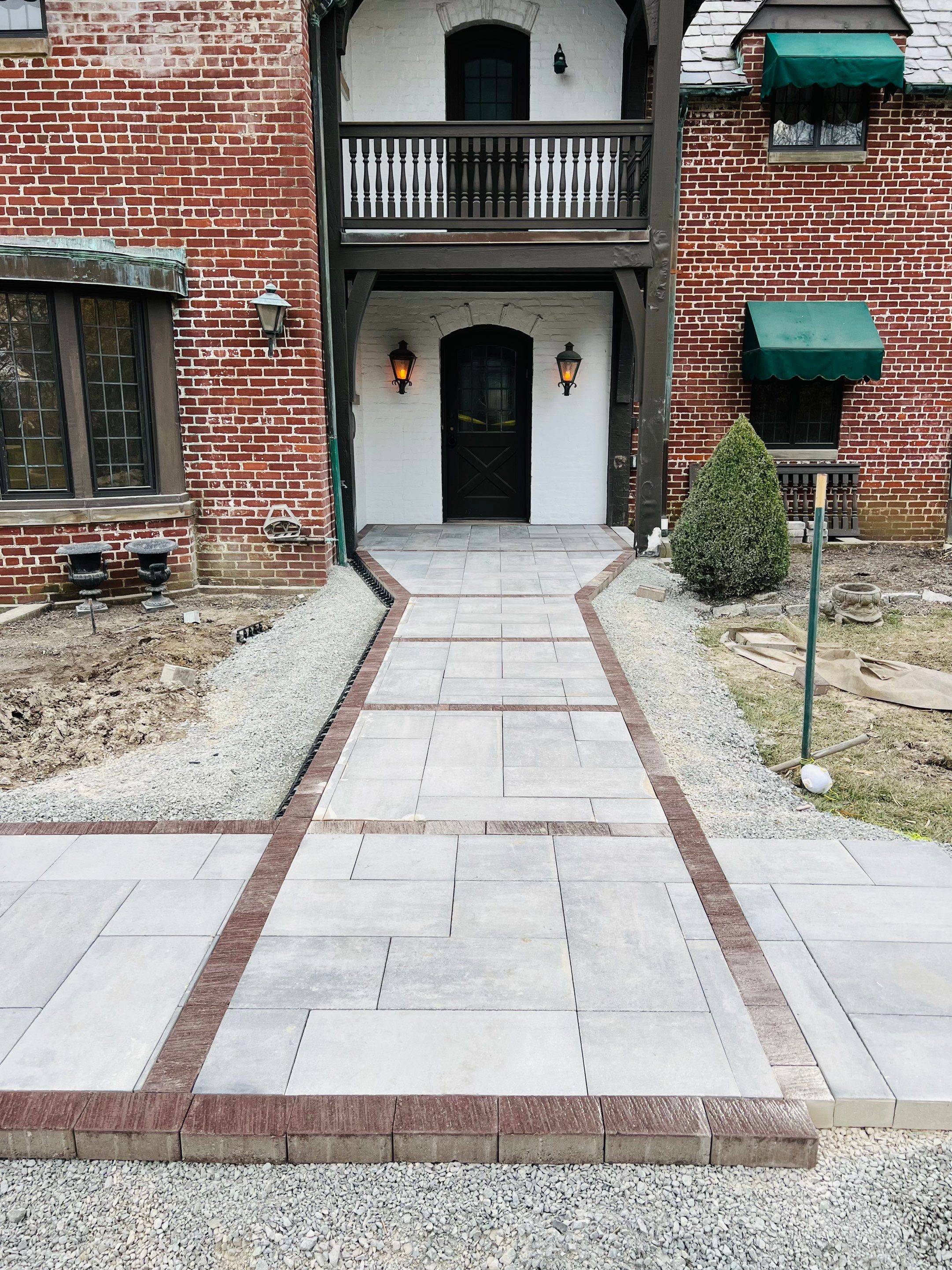 Hardscape Design & Install using Unilock Products by Reisenberg’s Lawn & Landscape, LLC