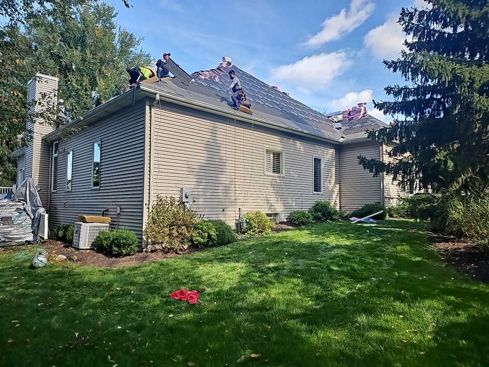 Residential Roof Replacement using Owens Corning Duration, Driftwood by Absolute Roofing and Construction