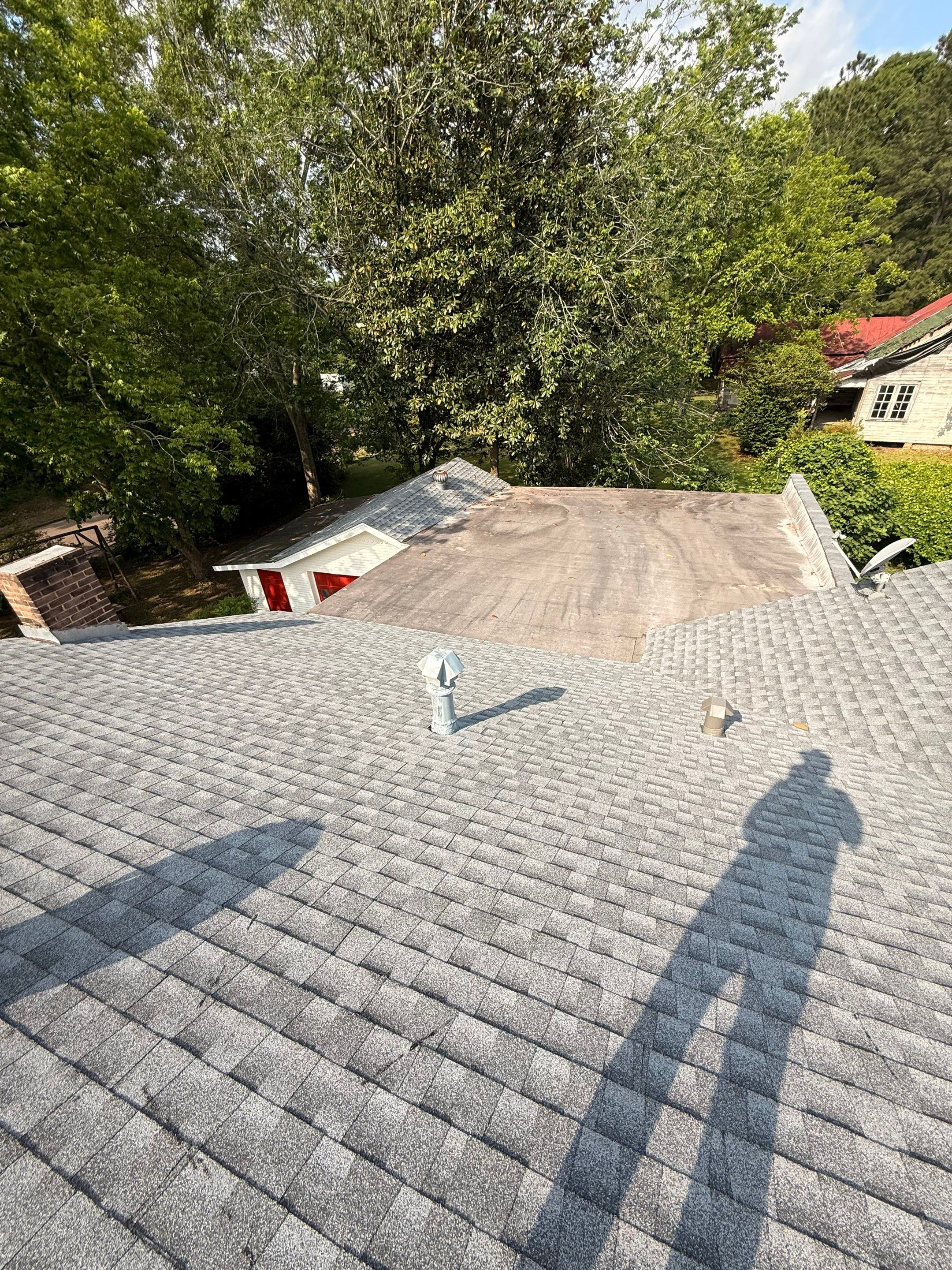 GAF HDZ Oyster Gray Roof Install in Poplarville, MS by Frontline Roofing