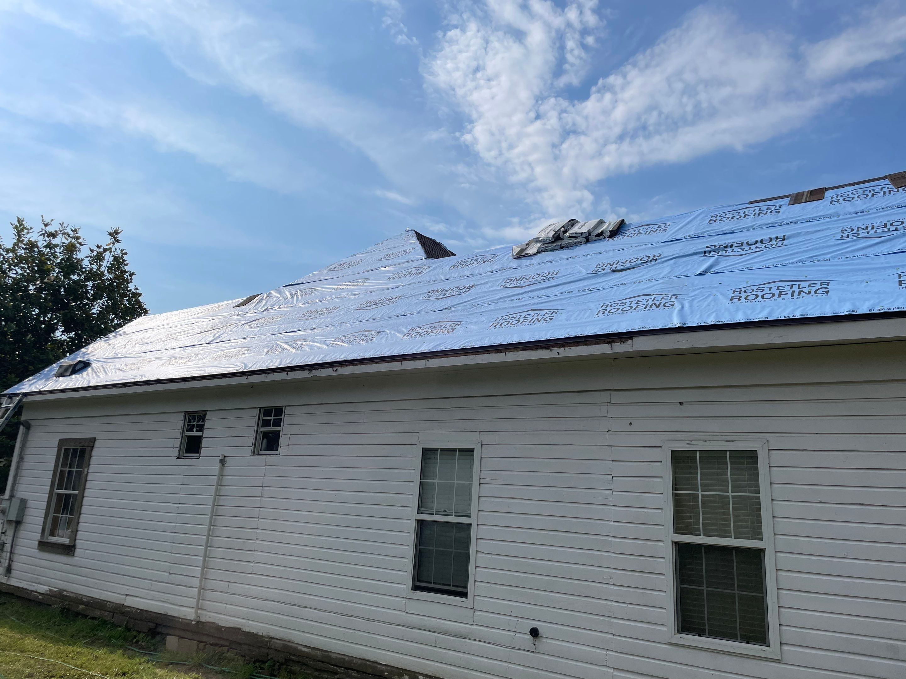 Residential Shingle Reroof using Malarkey Highlander NEX by Hostetler Roofing