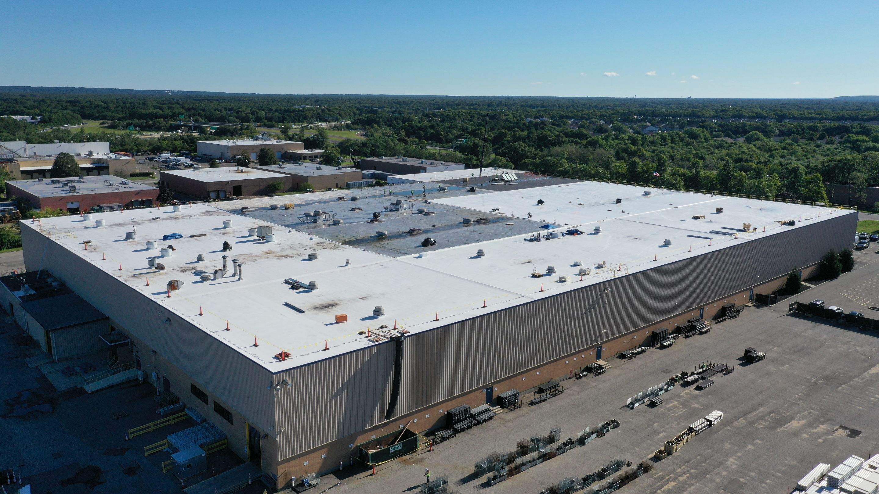 Commercial TPO Roof Replacement by All Site Roofing