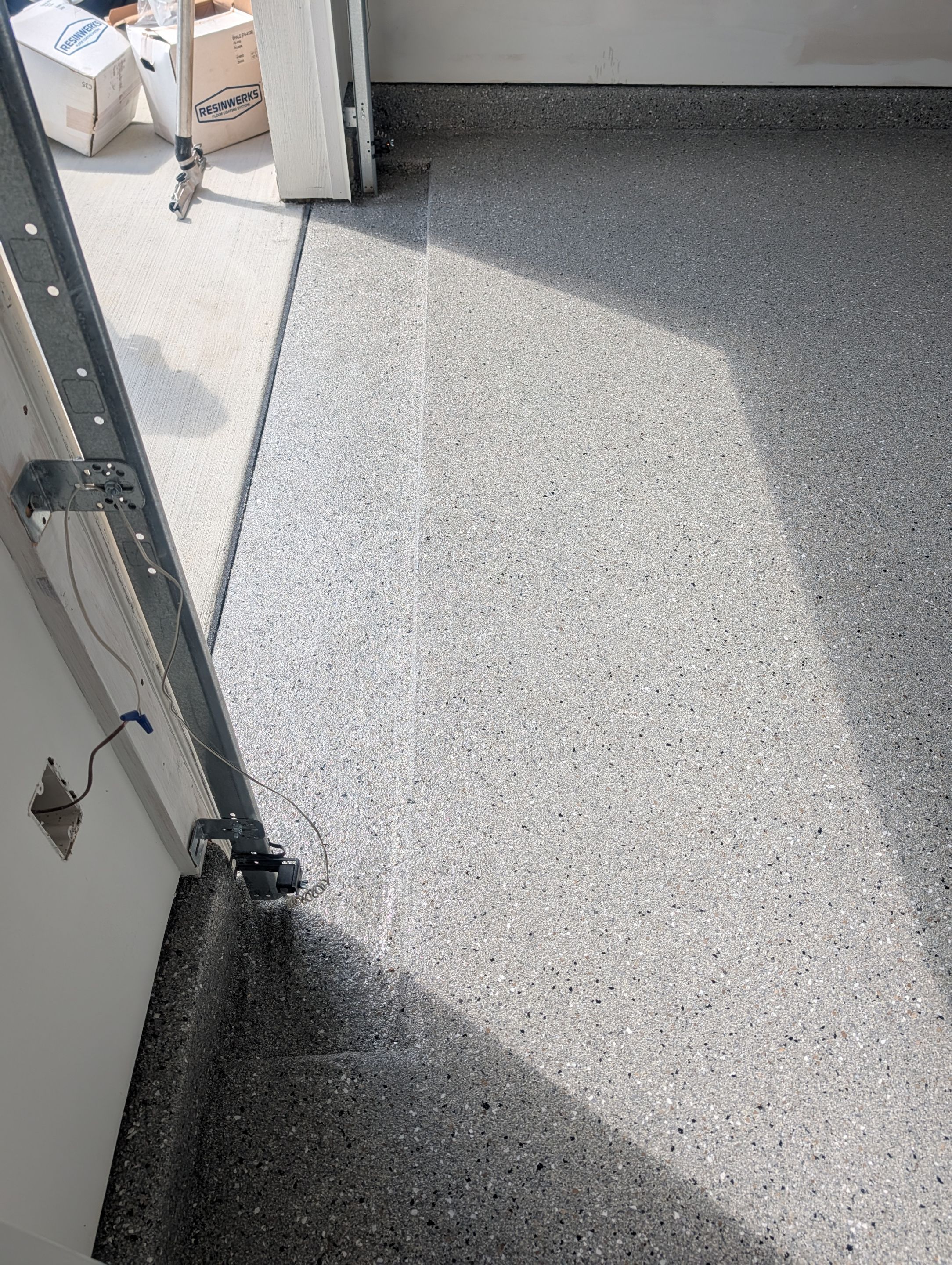Garage Floor Coating using Shale by My Garage Floor Guys