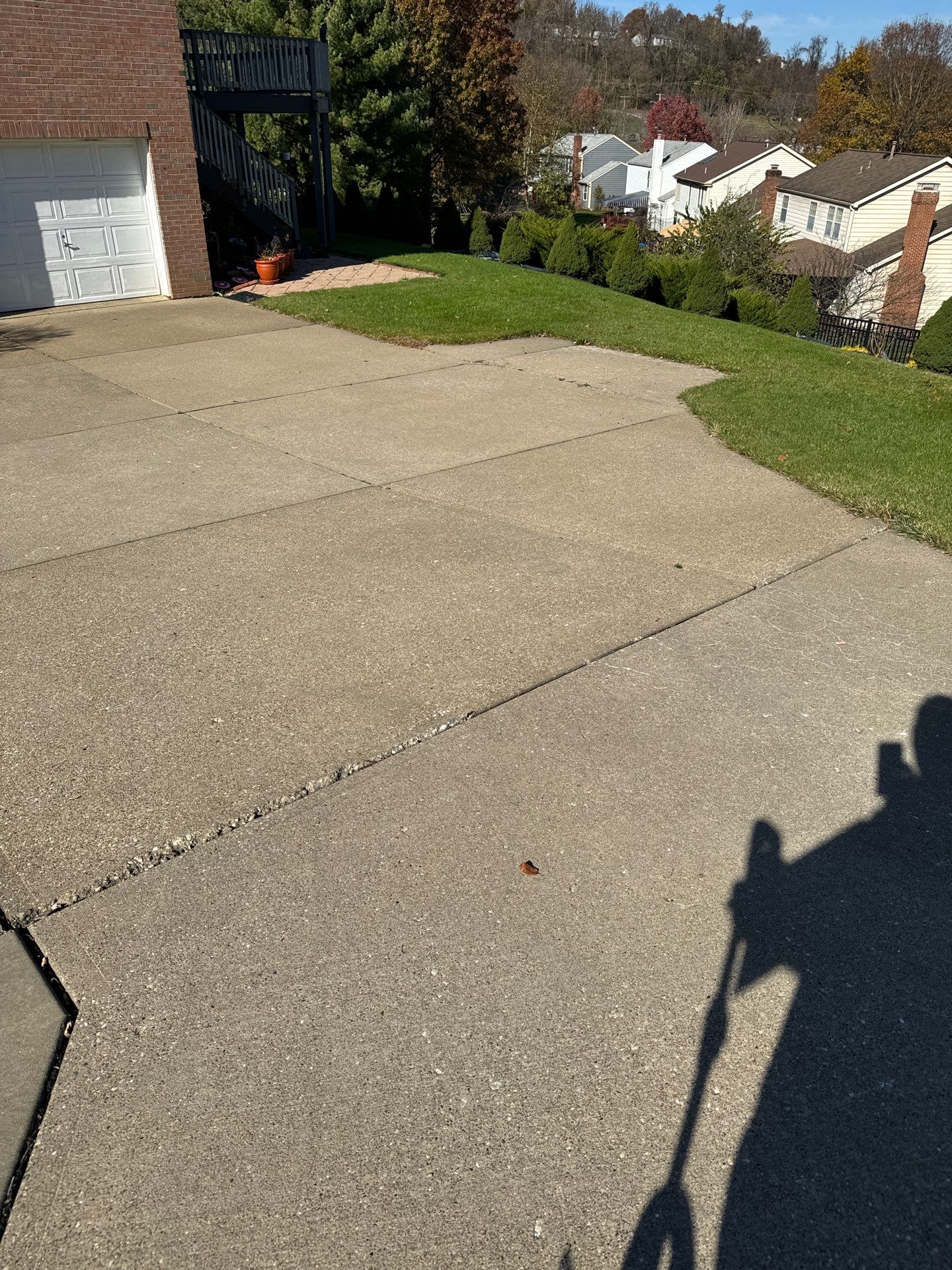 Twilight Driveway Project in Bridgeville by Floors in a Day, Inc