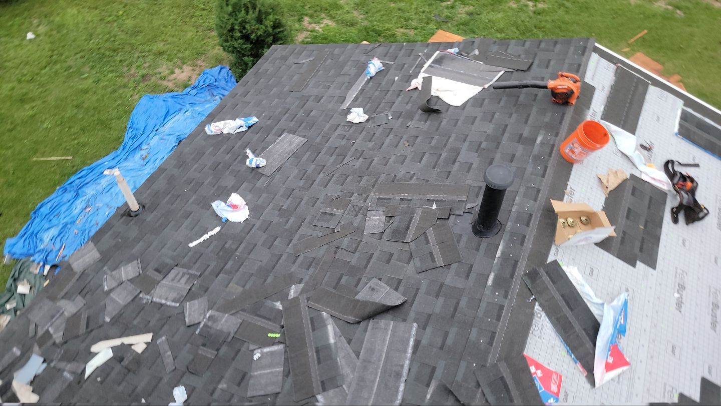 Roof and Solar Installation using GAF Timberline Solar HDZ by ExteriorPros