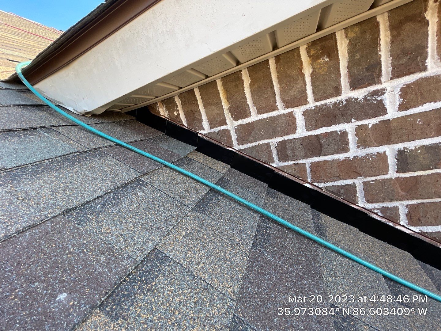 Roof replacement paid for by USAA - Duration shingles in Teak by Undersun Roofing 