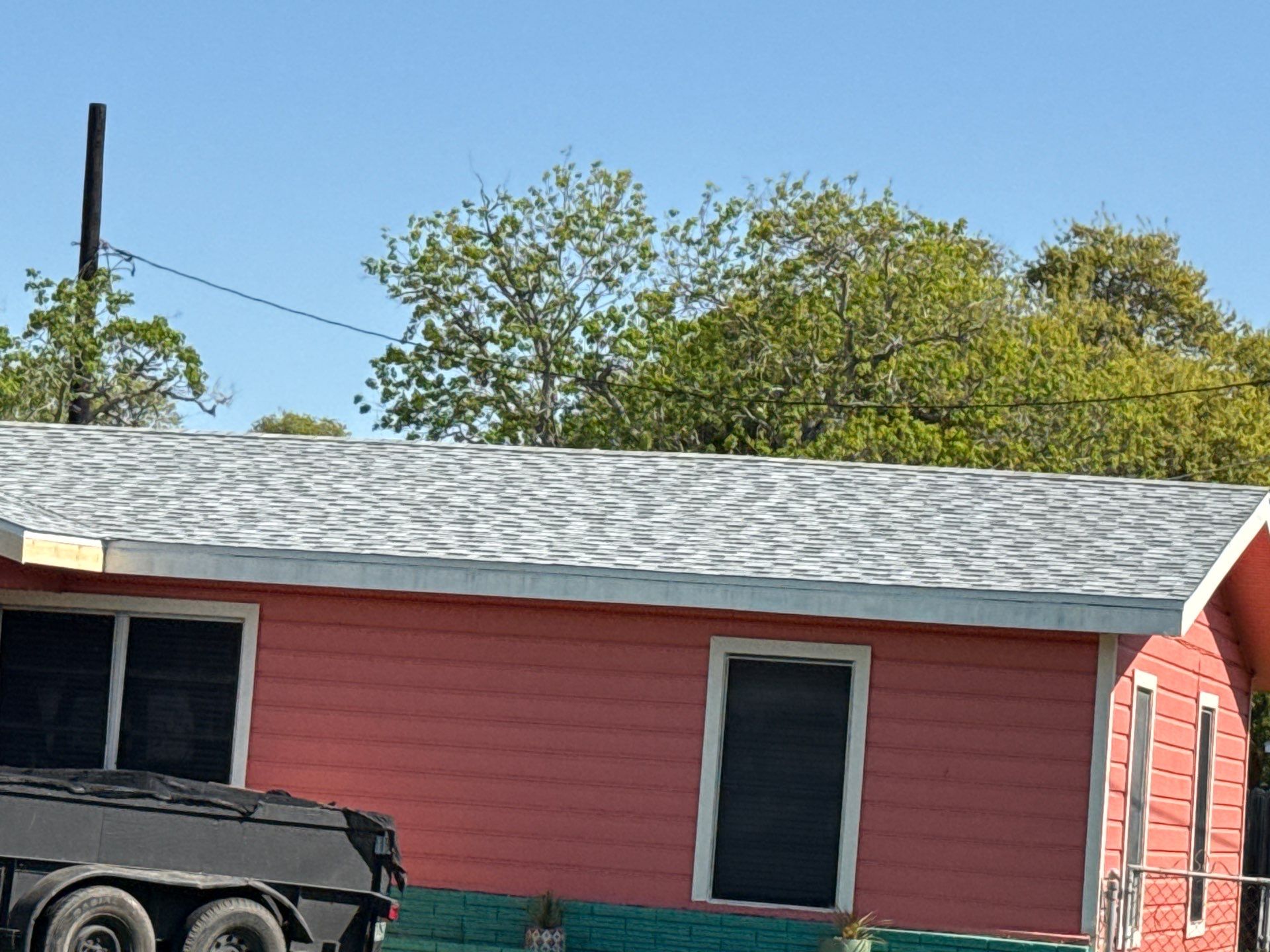 Perfectly Pink in Rockport Texas by Bayfront Roofing and Construction