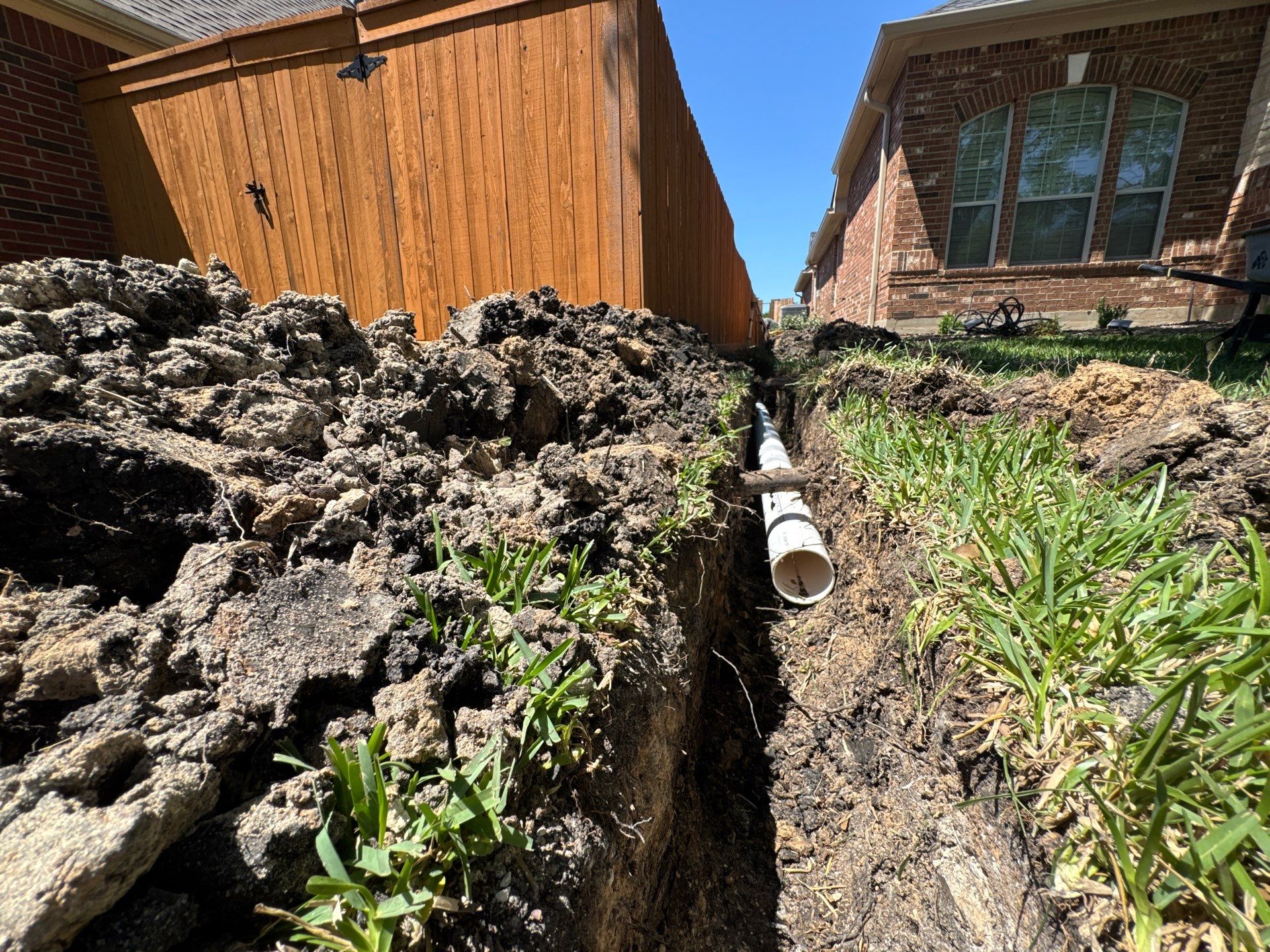 🌧️ Mrs.Scott – Yard Protection & Water Management Upgrade by Texas Urban Elements