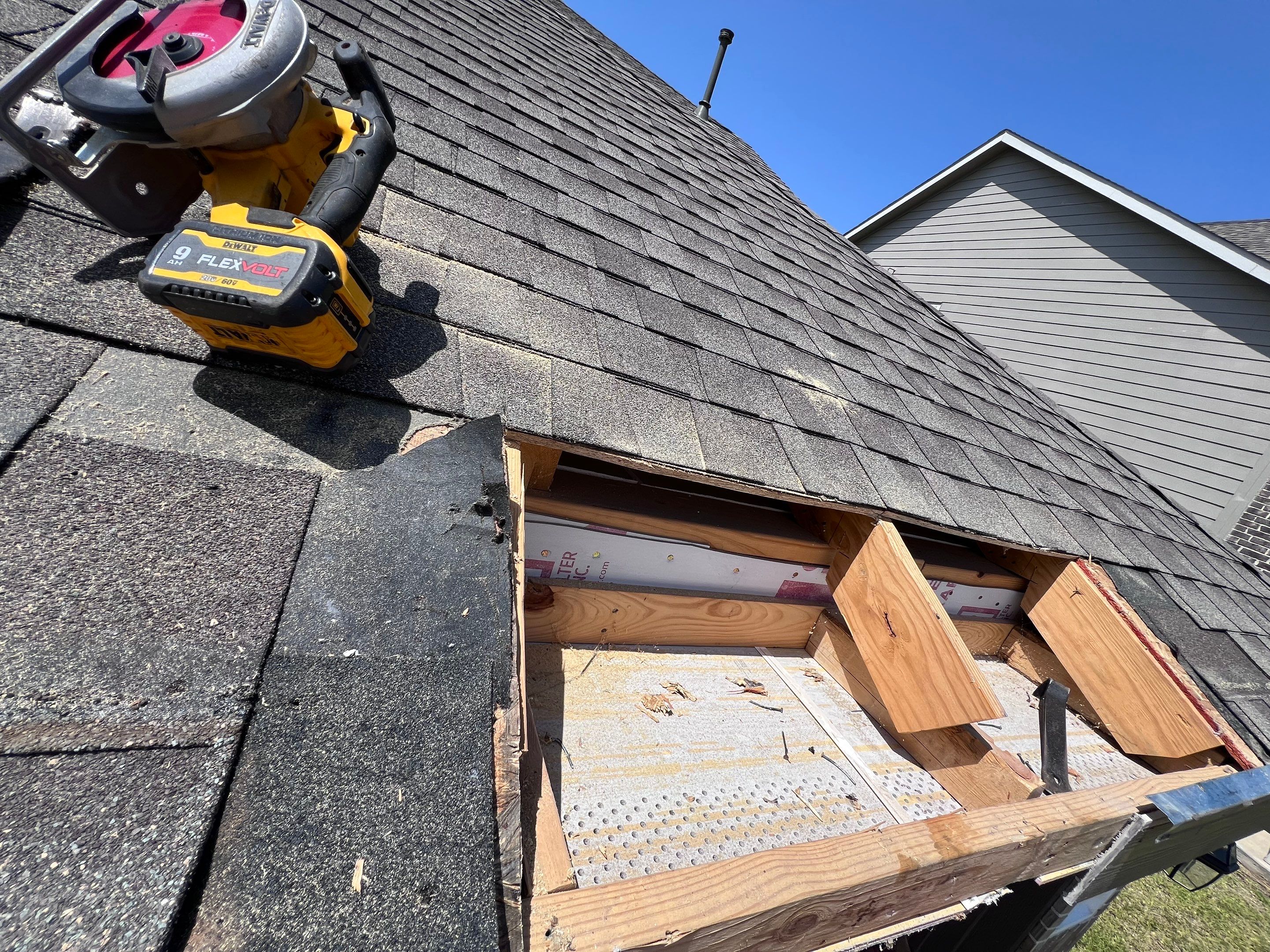 Residential Roofing Repair using Owen's Corning Duration (Lifetime) Shingles by Roof Repair Services LLC