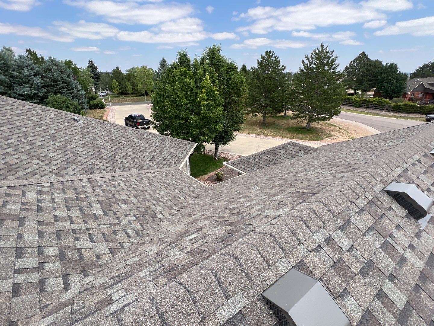 Residential Roofing Installation using Owens Corning TruDefinition - Driftwood  by A to Z Roofing
