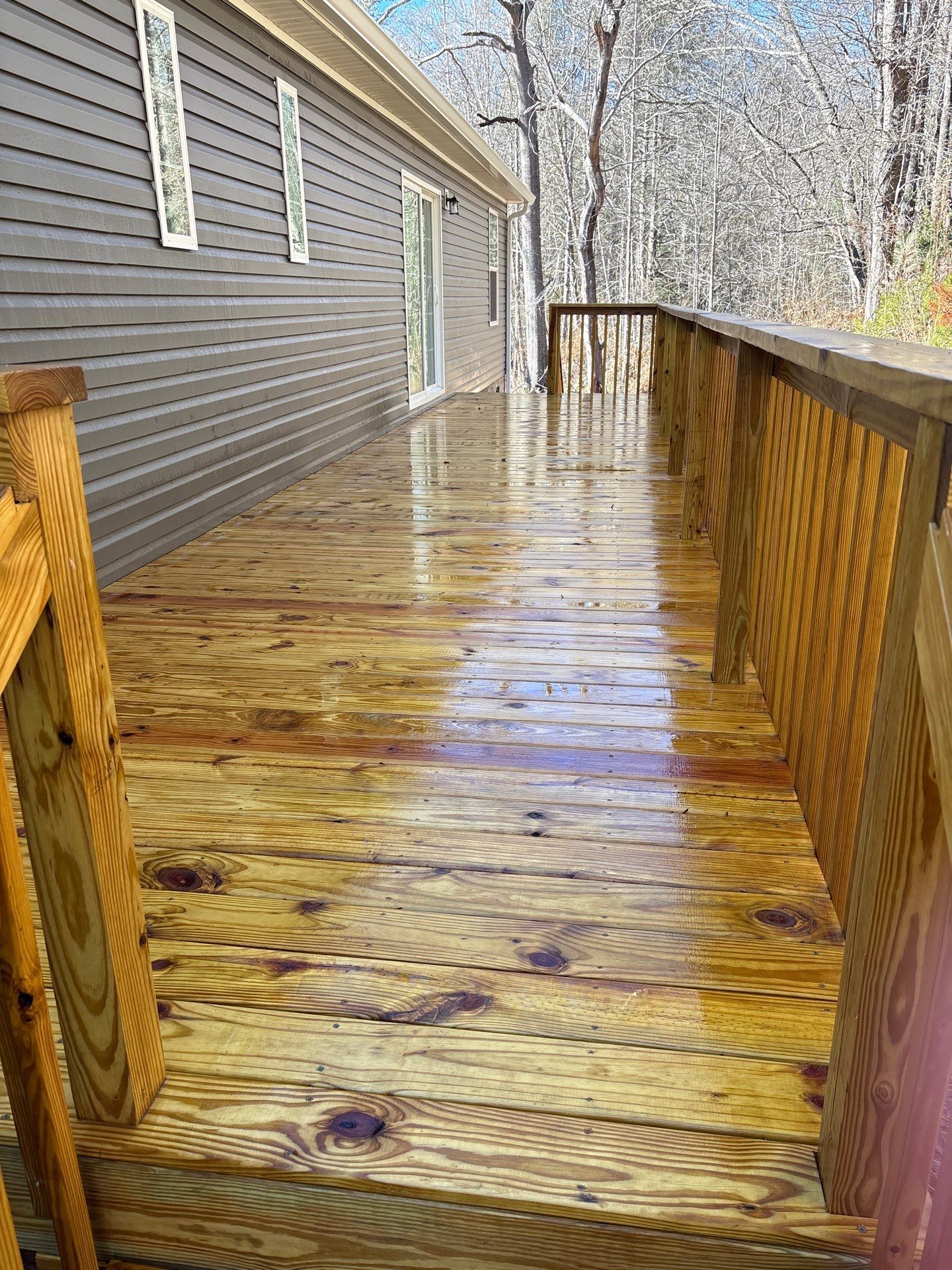 Wood Deck using Wood Sealant by DuraSeal