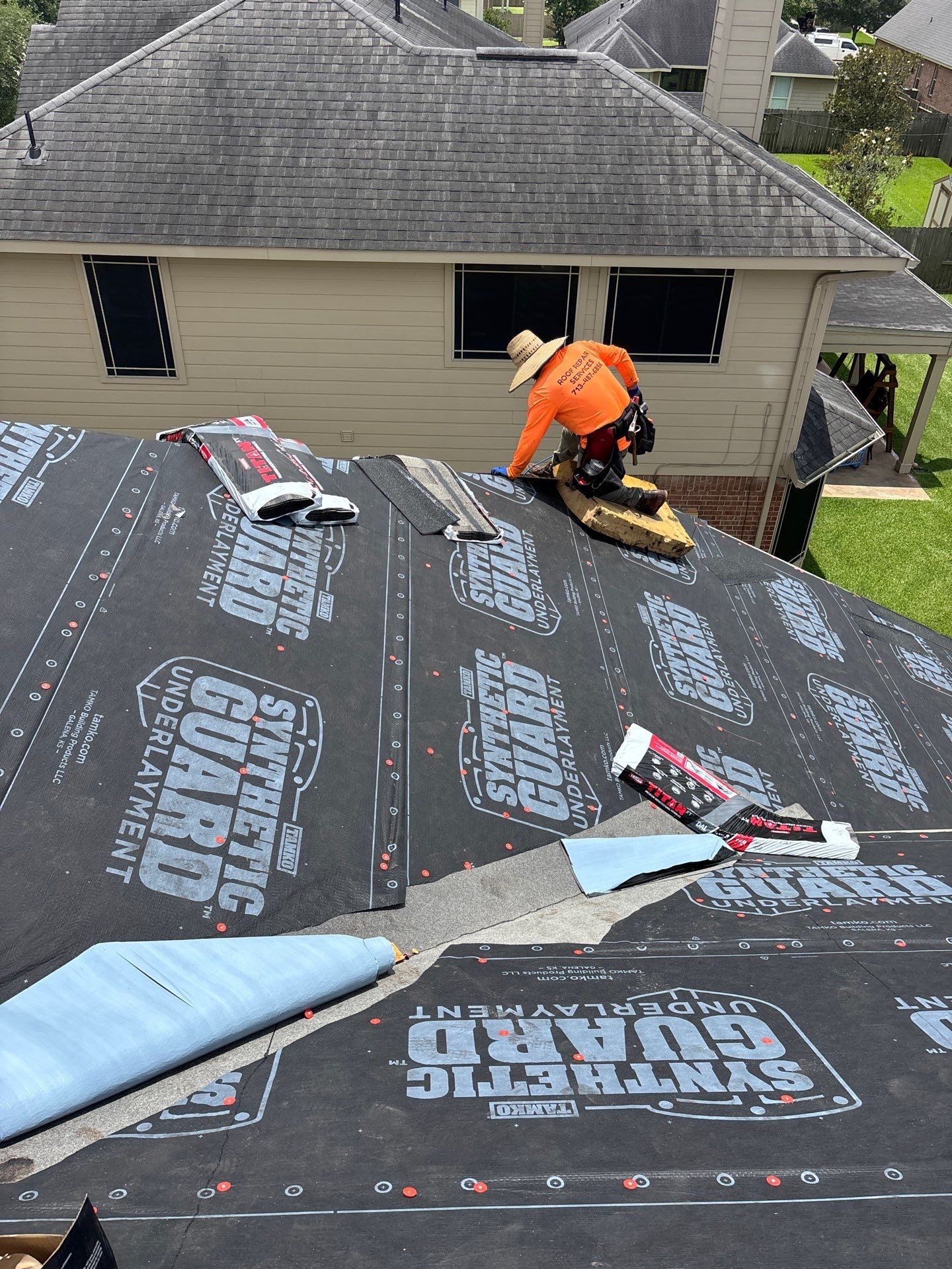 Roof Replacement Rosenberg by Roof Repair Company