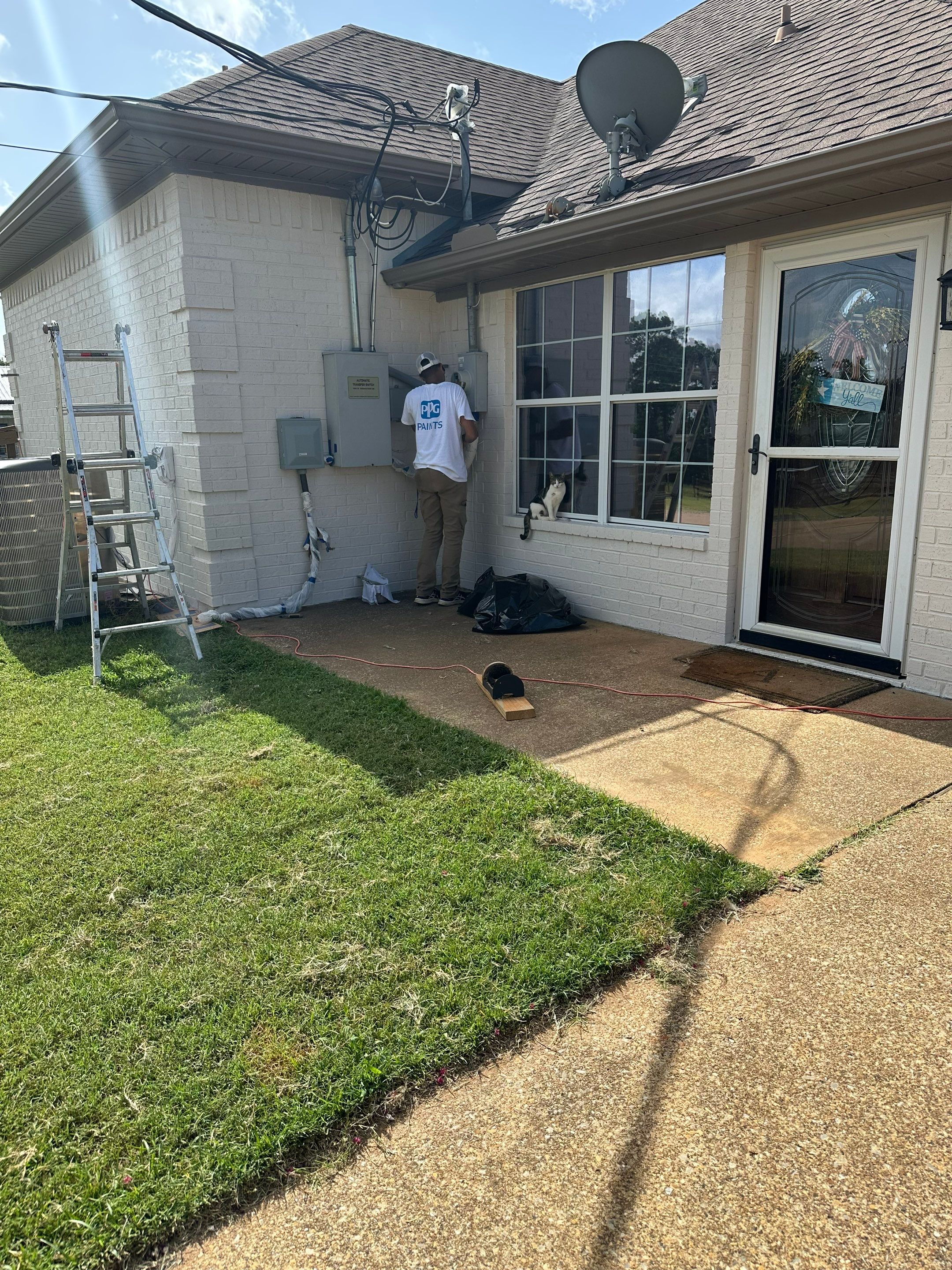 Exterior Transformation in Troup Texas by Quality Coats Painting