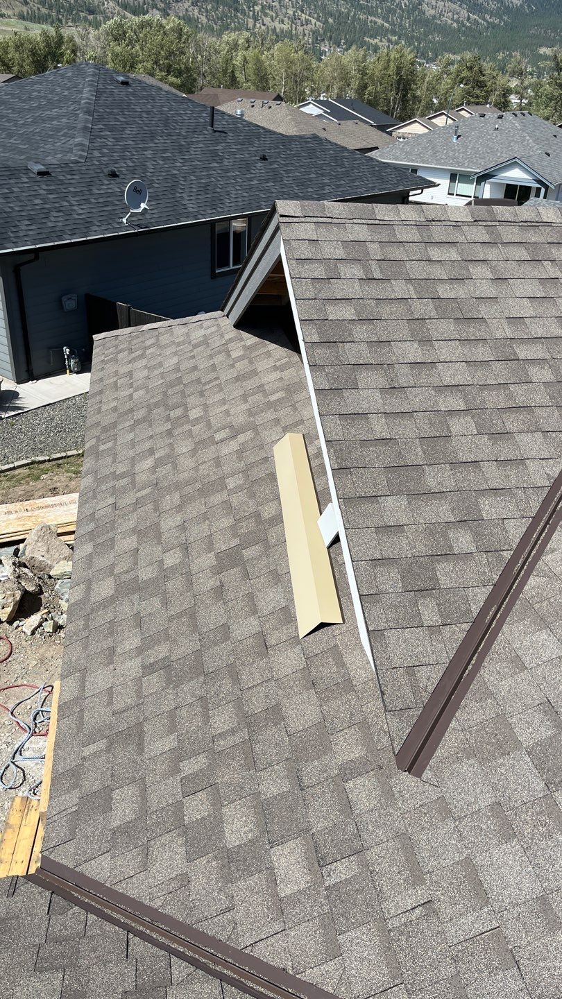 Residential Roofing Installation using IKO Weatherwood shingle by Top Notch Roofing Inc