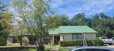 Leander Residential Roof Replacement, OSB Decking Repair And Interior Restoration