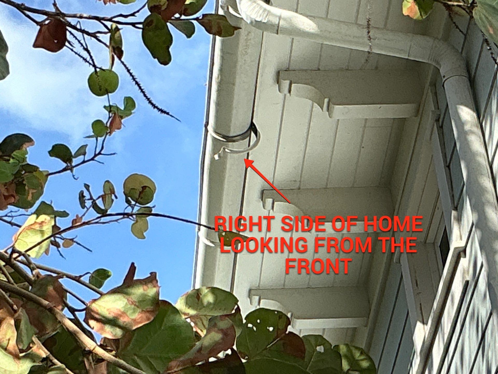 All New 1/2 Round Gutters in Nokomis FL by Gutter Professors