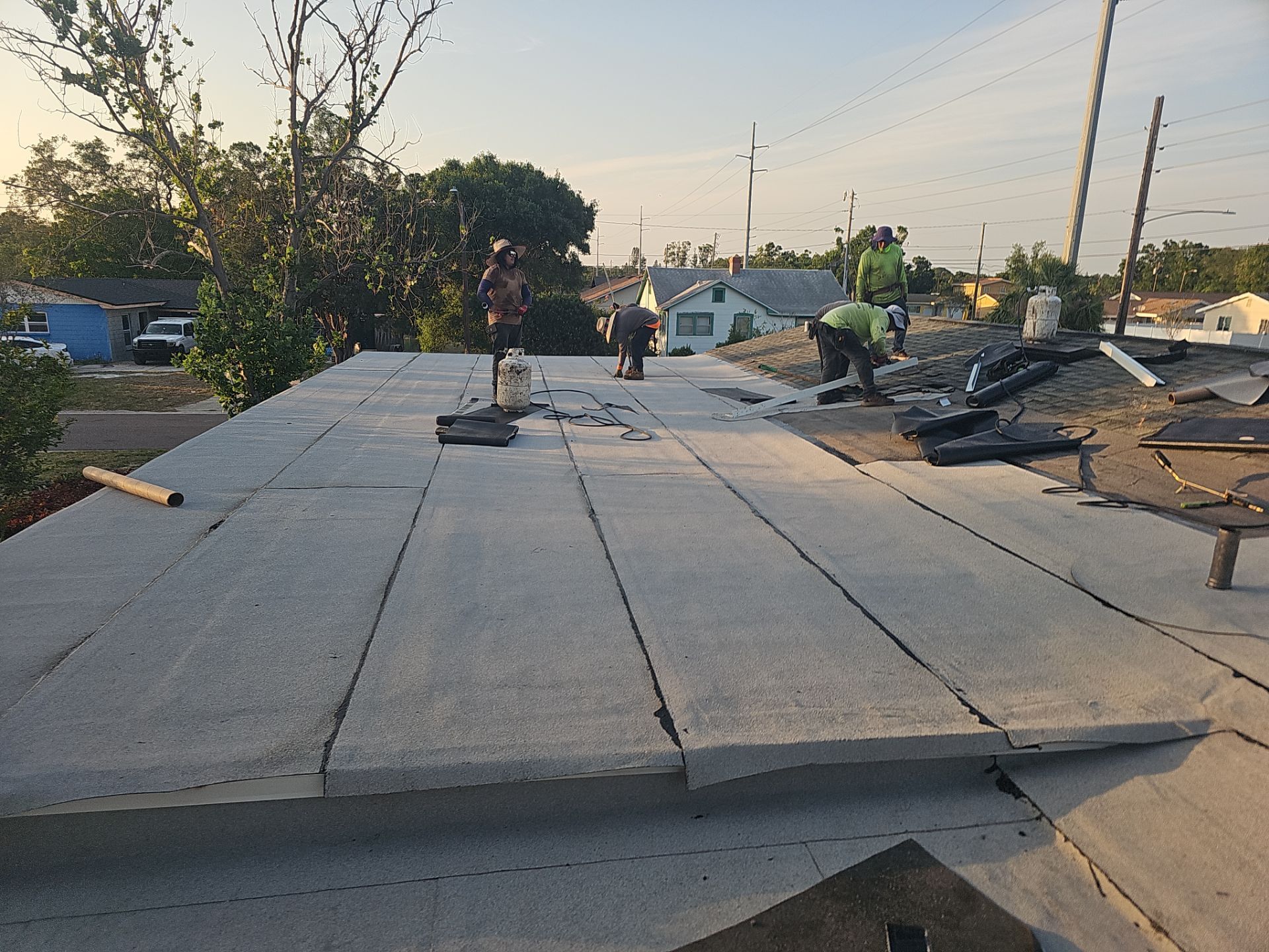 Project in St. Petersburg 33711 by Mitchell Roofing Company LLC 