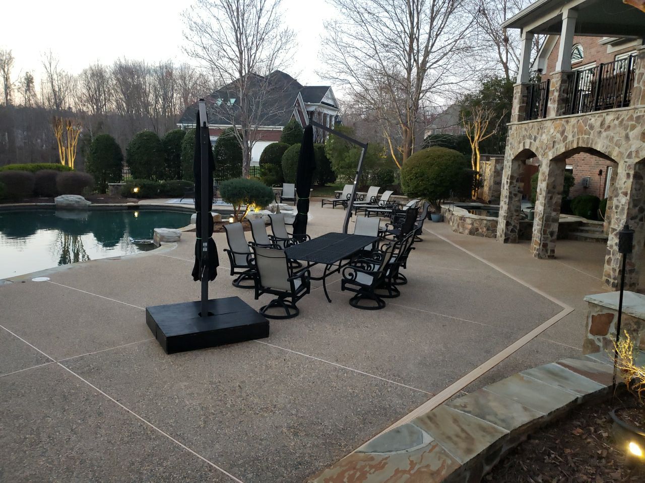 Landscap drain and flat serface cleaning by Power Wash Masters LLC