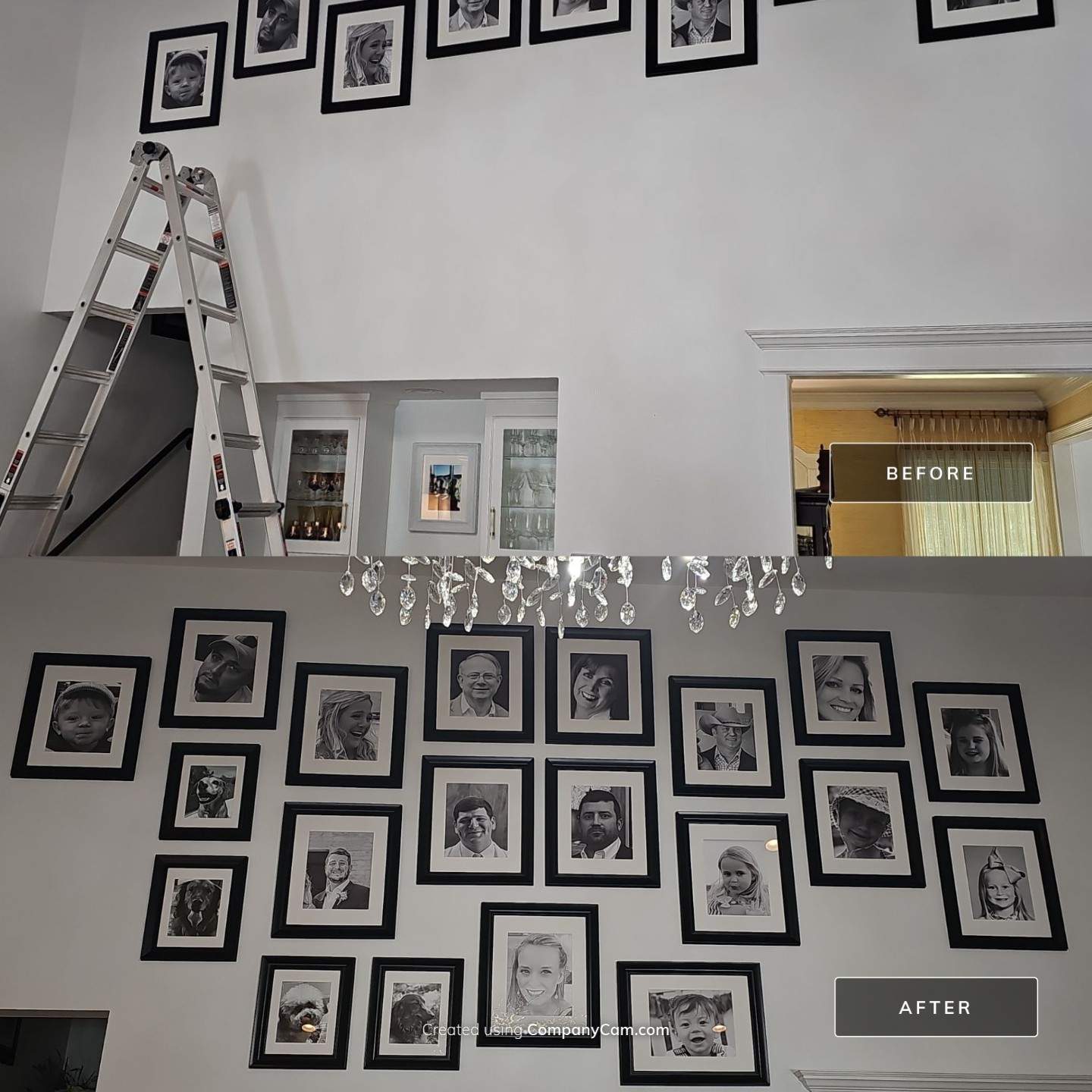 Before & After Transformations by Hangman Mounting & Installation