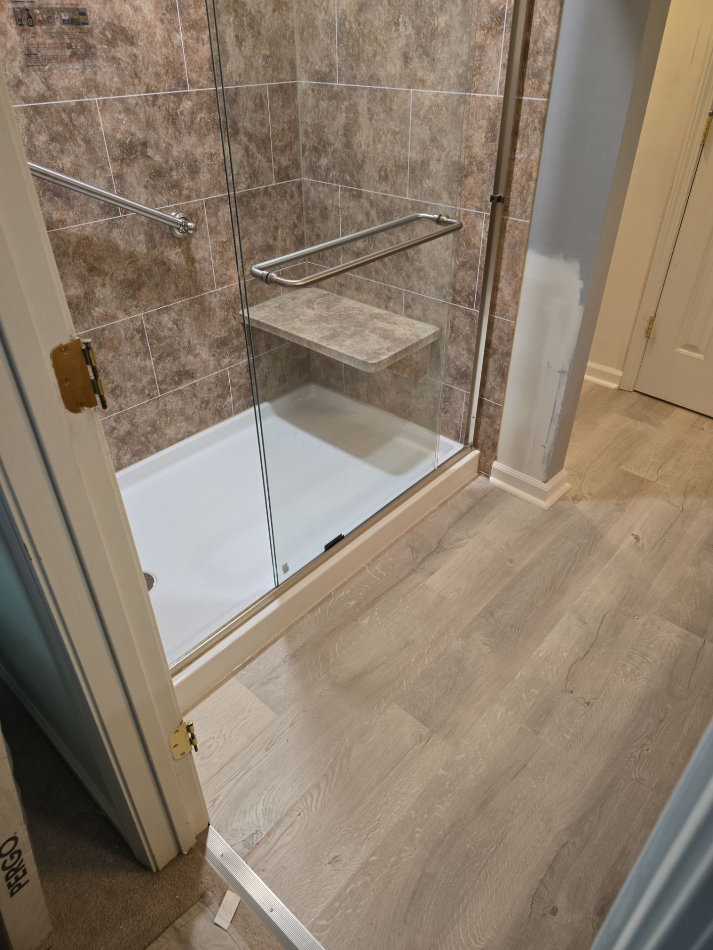 Tub to Shower w/ Drywall Work by BathPlanet SW Virginia