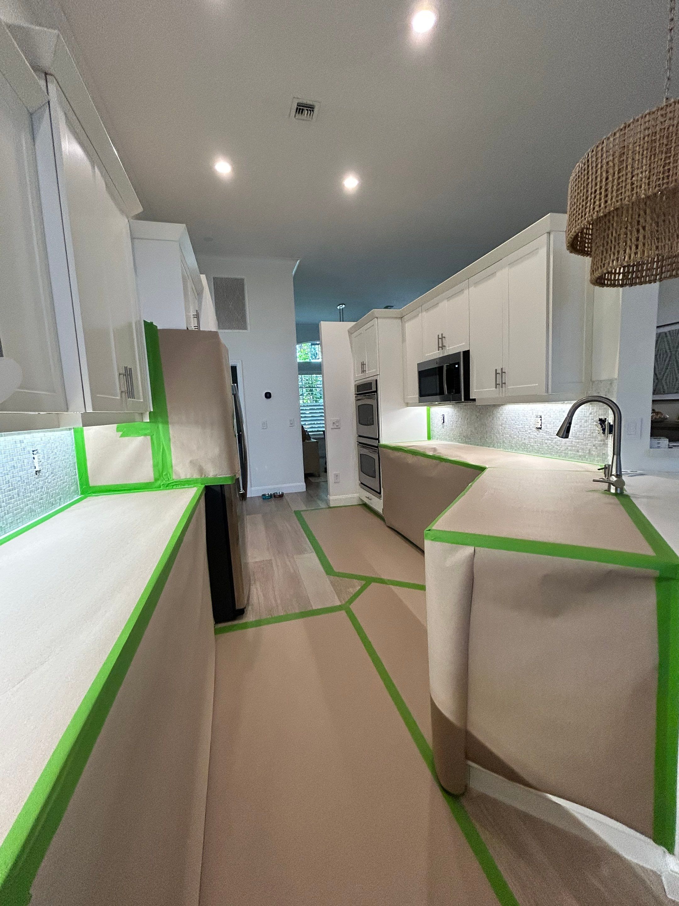 Kitchen Backsplash - Delray Beach by Hevi Tile